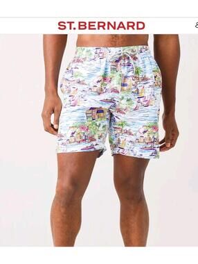 Michaels Men's Swimwear Island Living Swim Trunks size M *Read